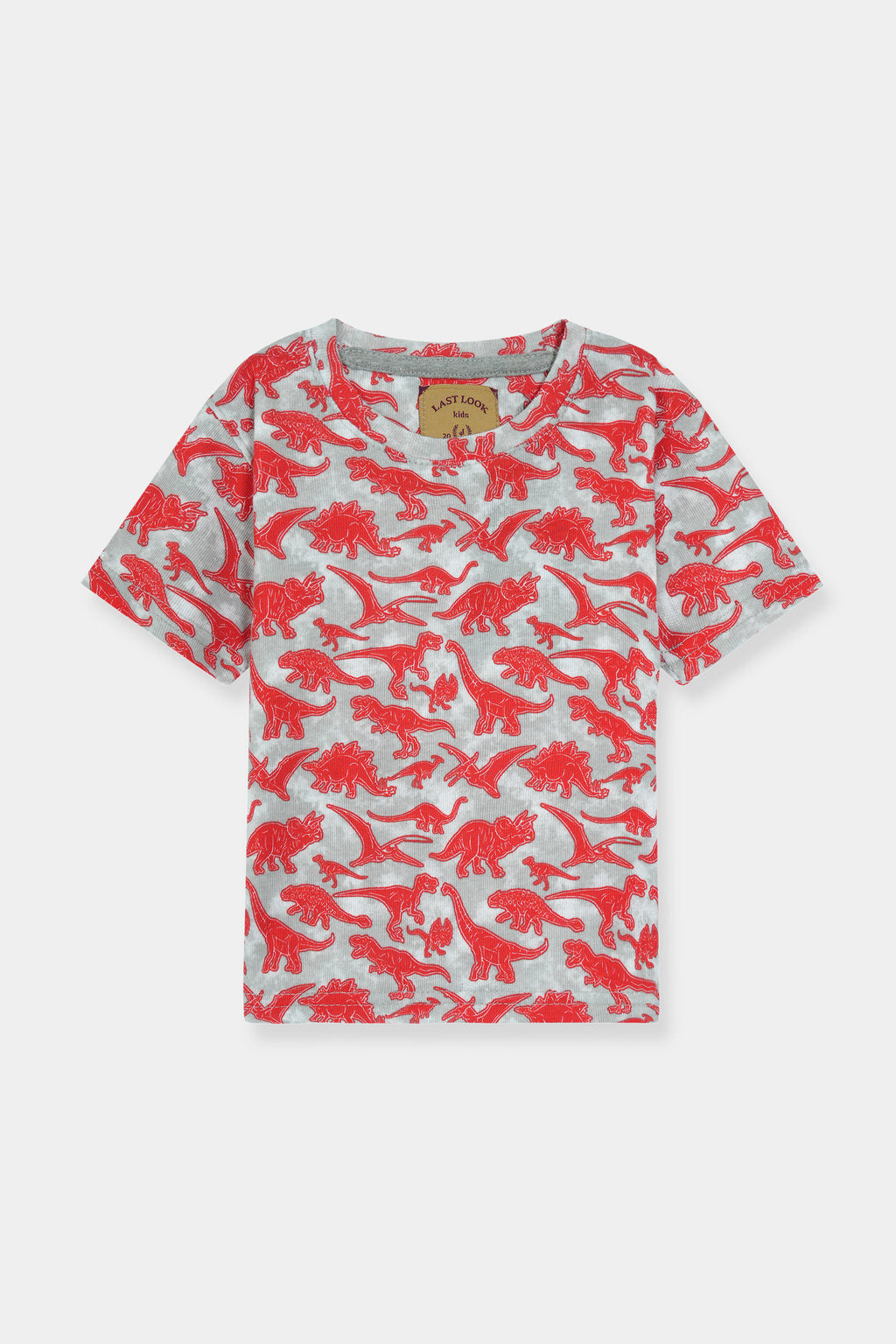 Red Dinosaur Niker Suit Boys