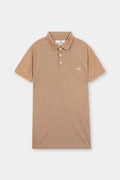 Beige Polo Shirt Men