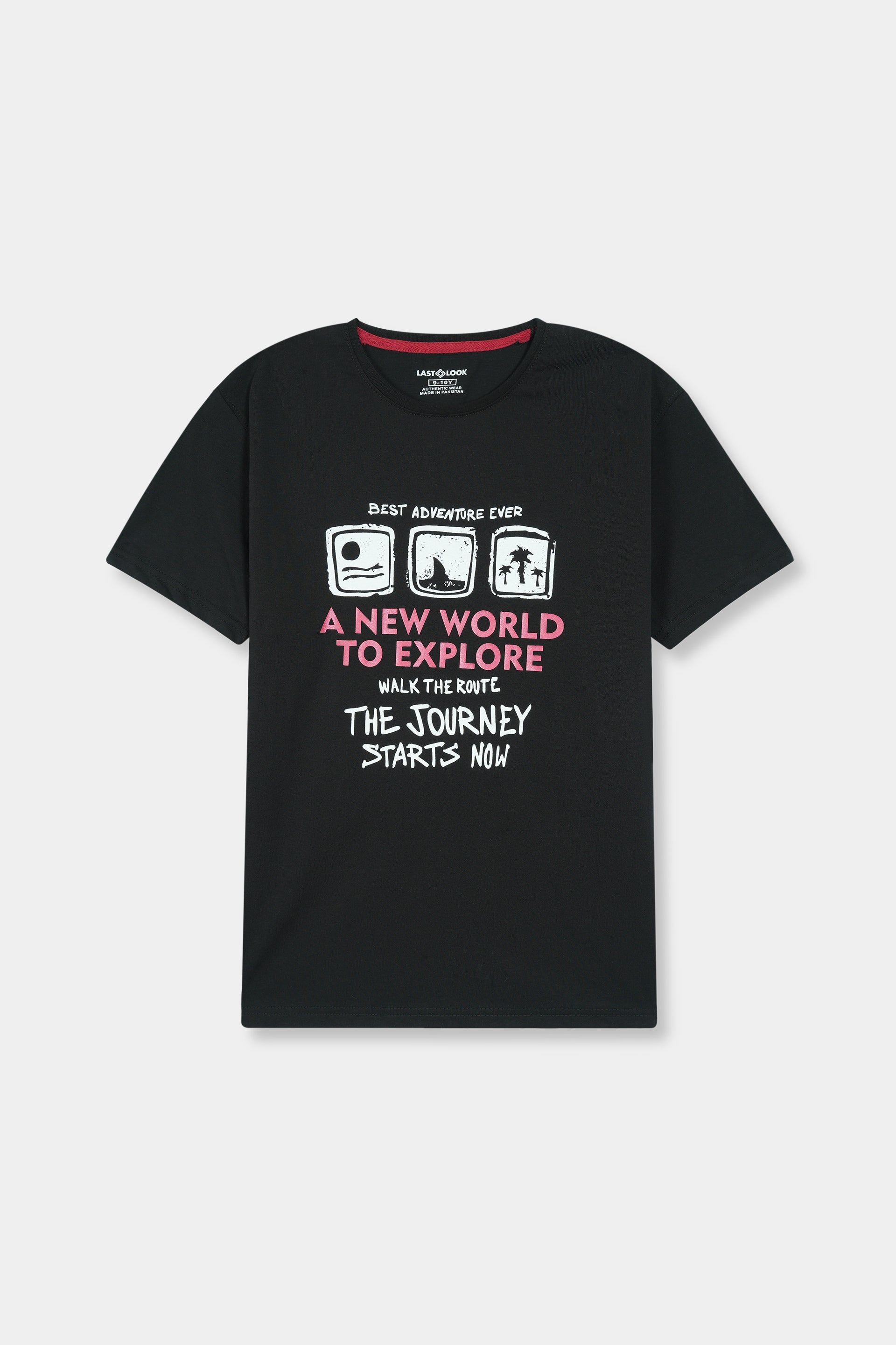 Black T-Shirt Boys