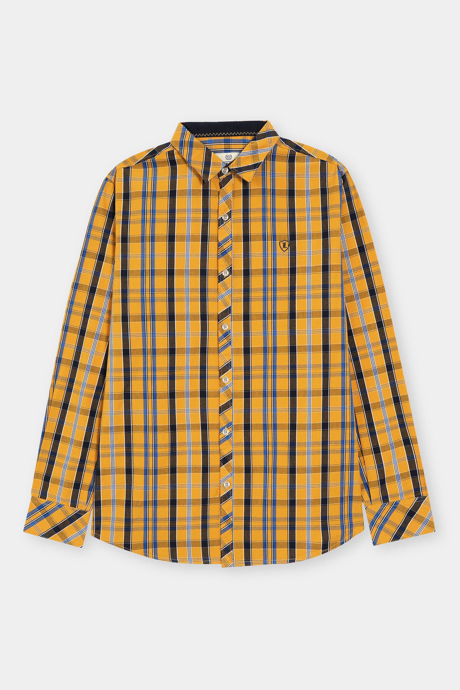 Yellow Dress Shirt Men