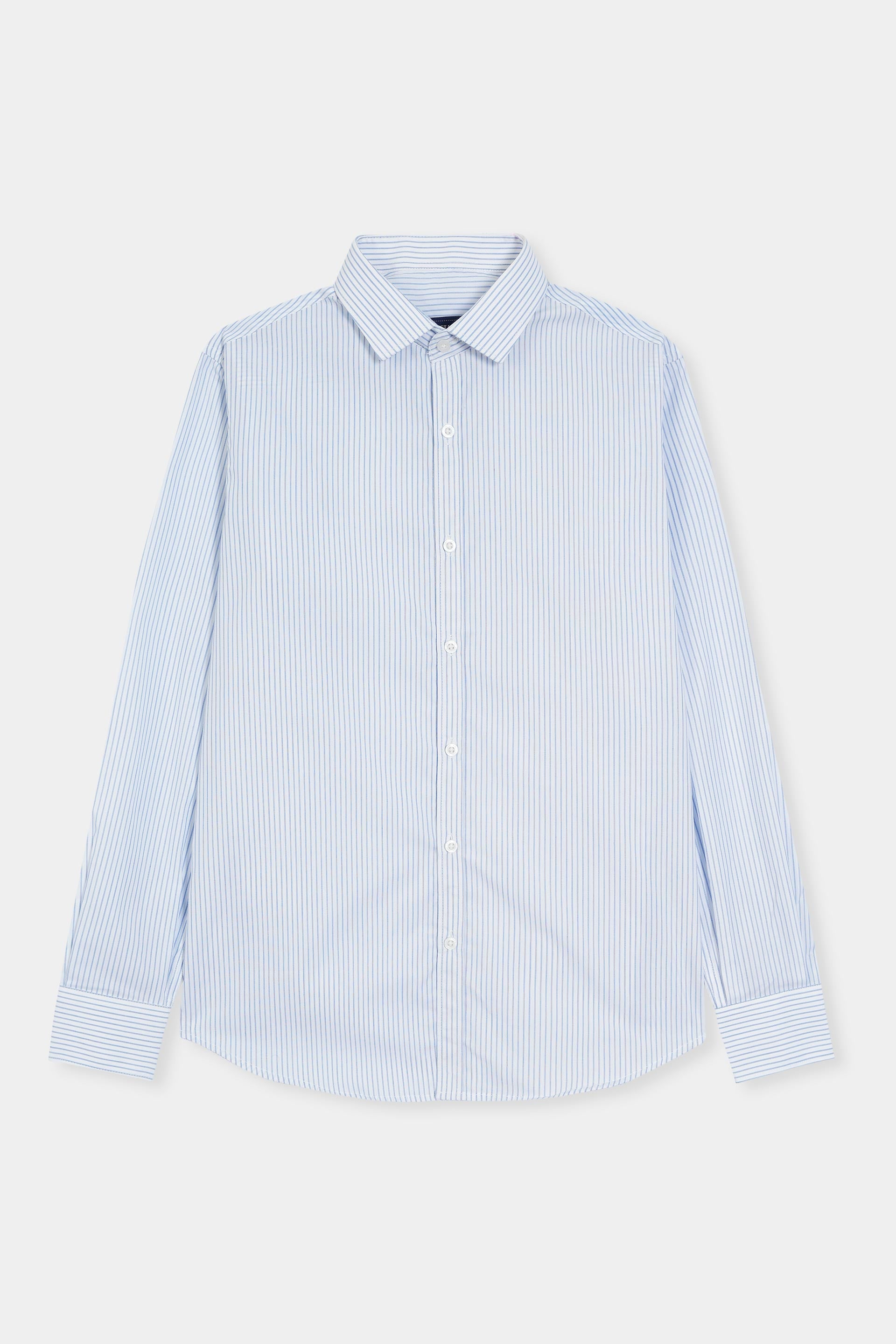 White Causal Dress Shirt Men