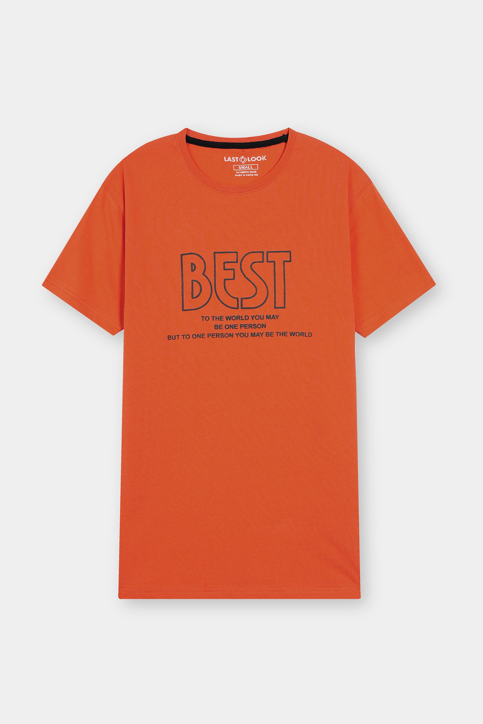 Orange T-Shirt Men