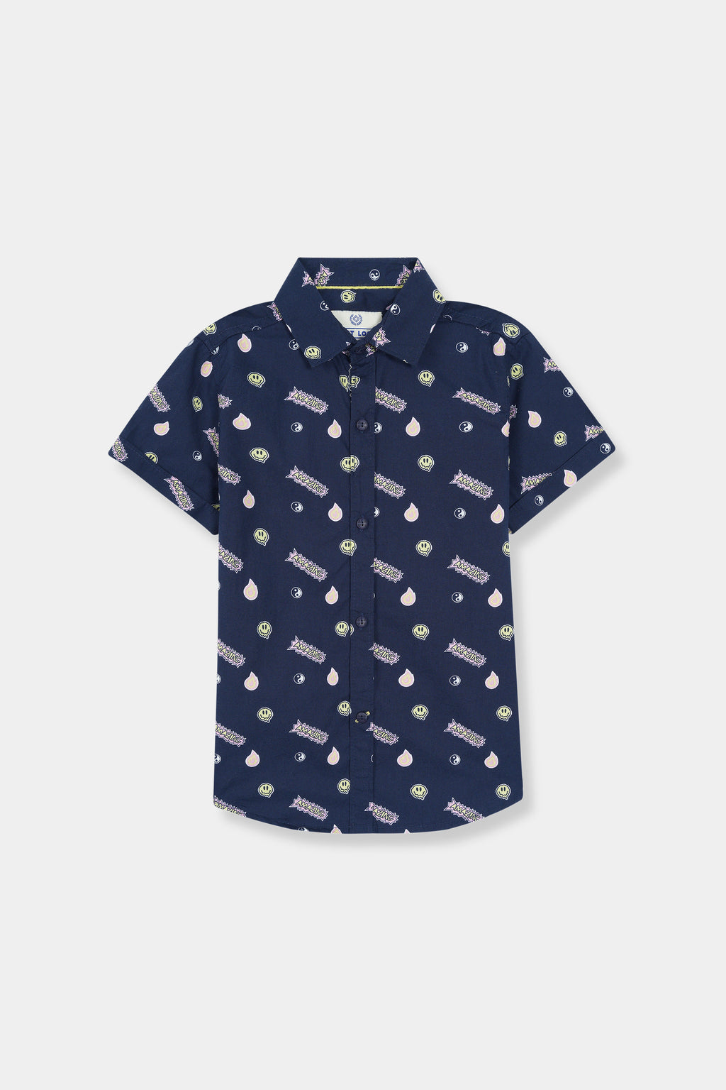 Navy Casual Shirt Boys