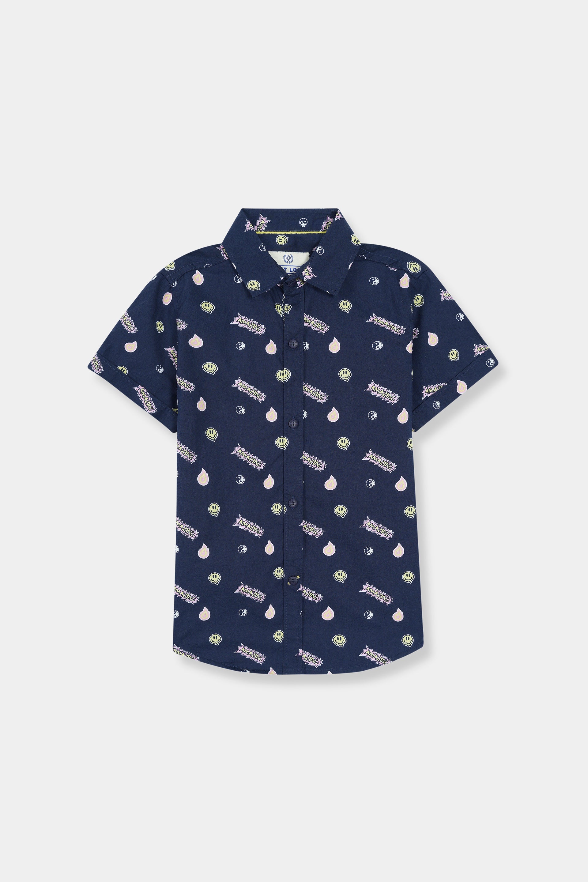 Navy Casual Shirt Boys