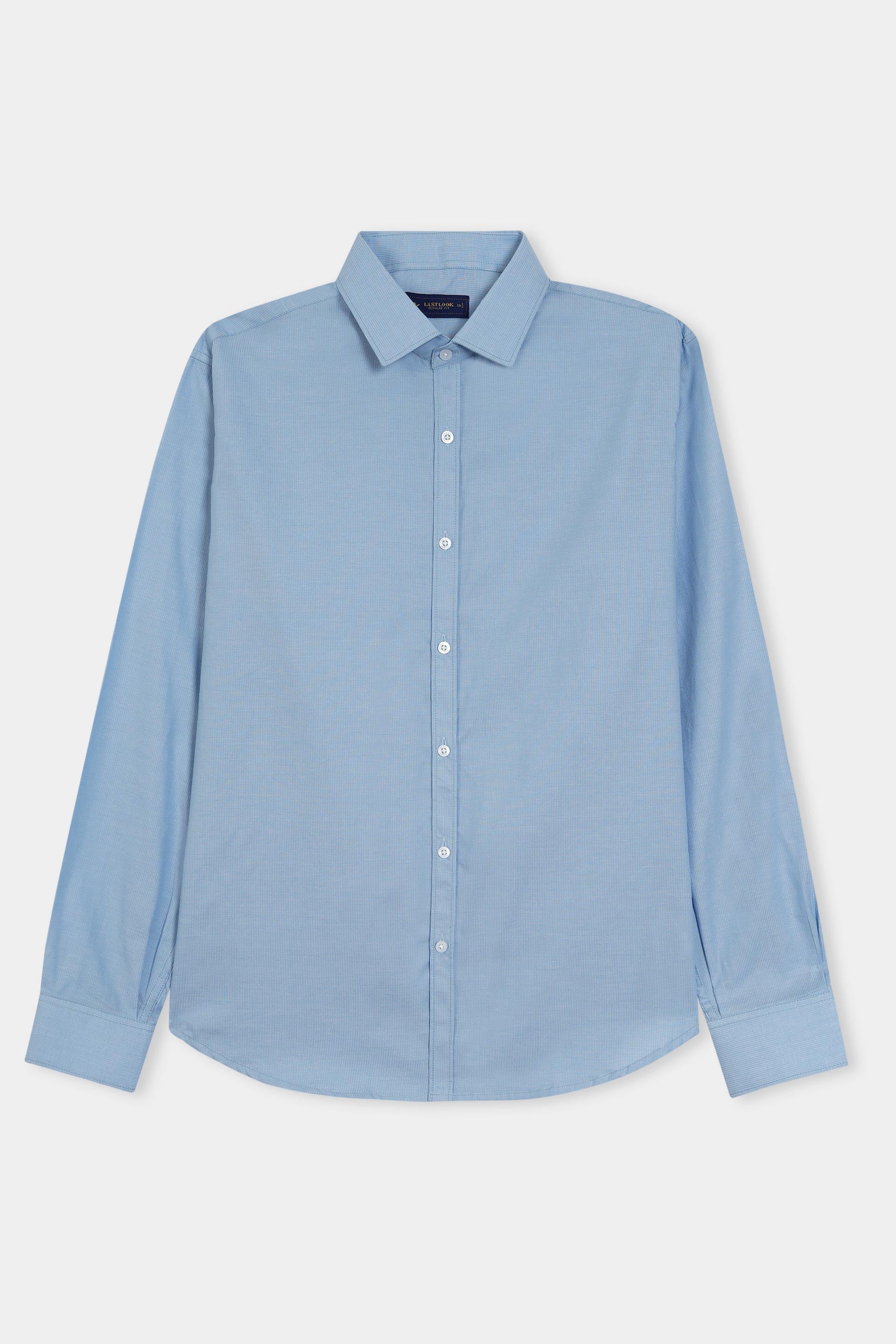 Blue Dress Shirt Men