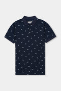 Navy Polo Shirt Men