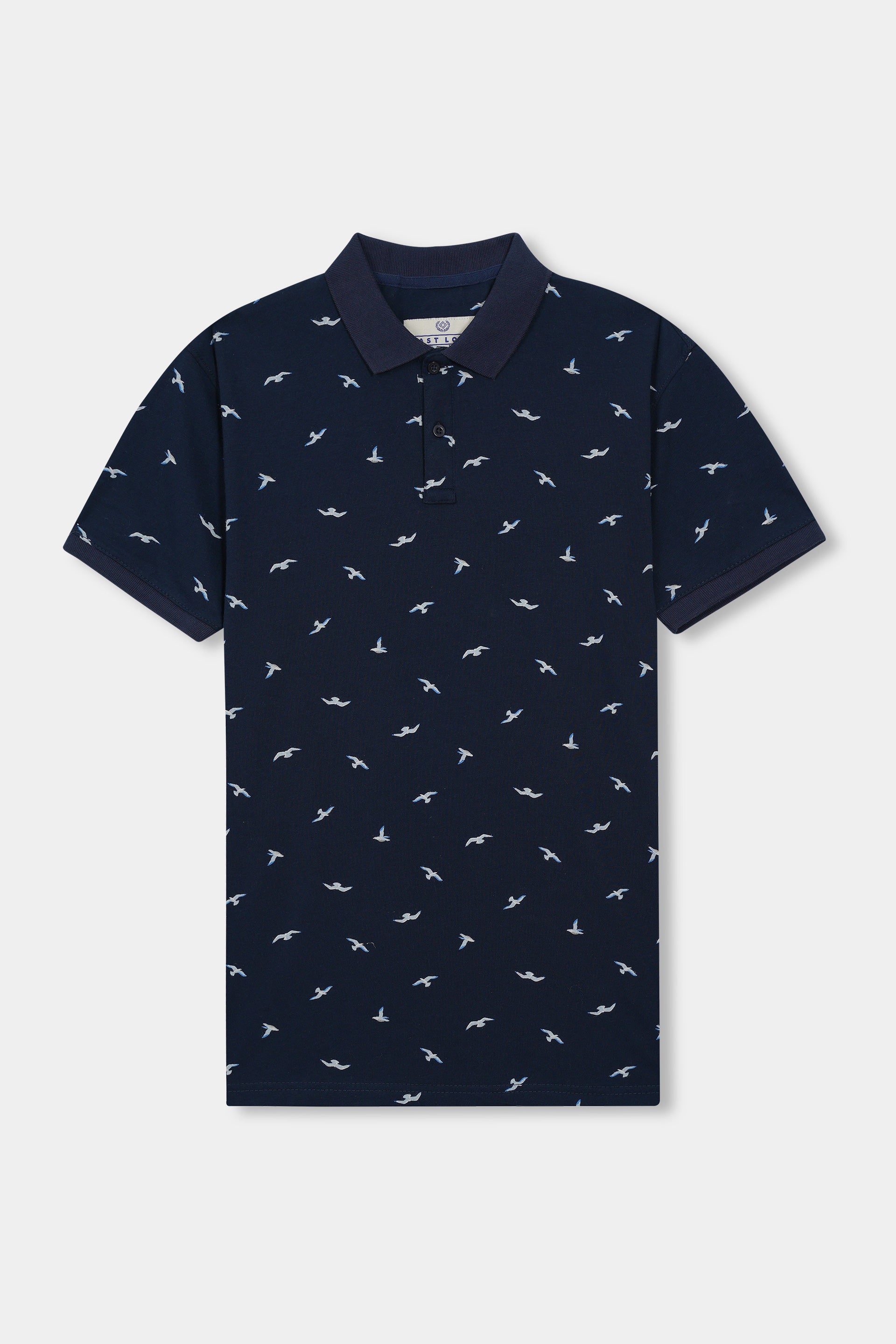 Navy Polo Shirt Men