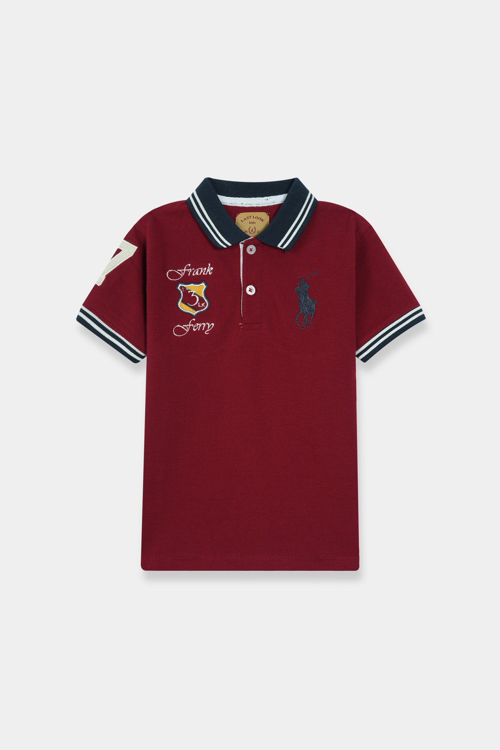 Red Polo Shirt Boys