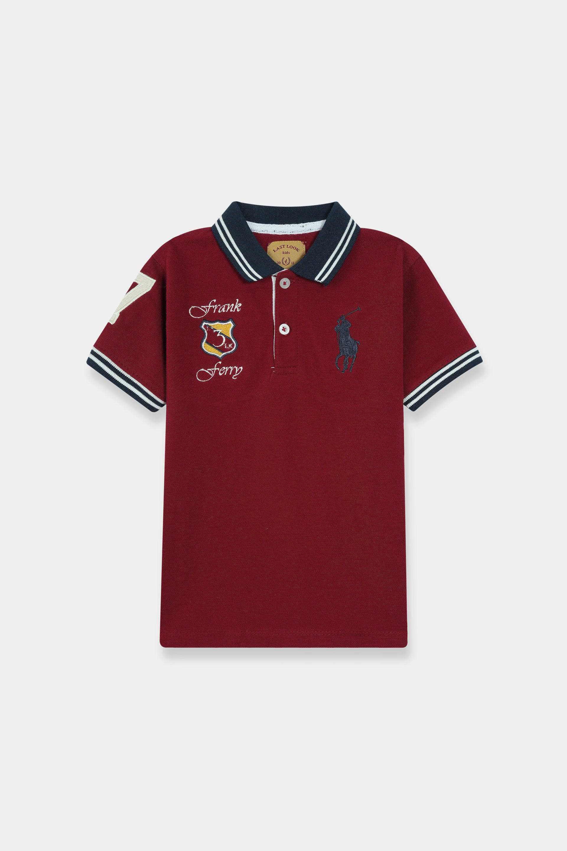 Red Polo Shirt Boys