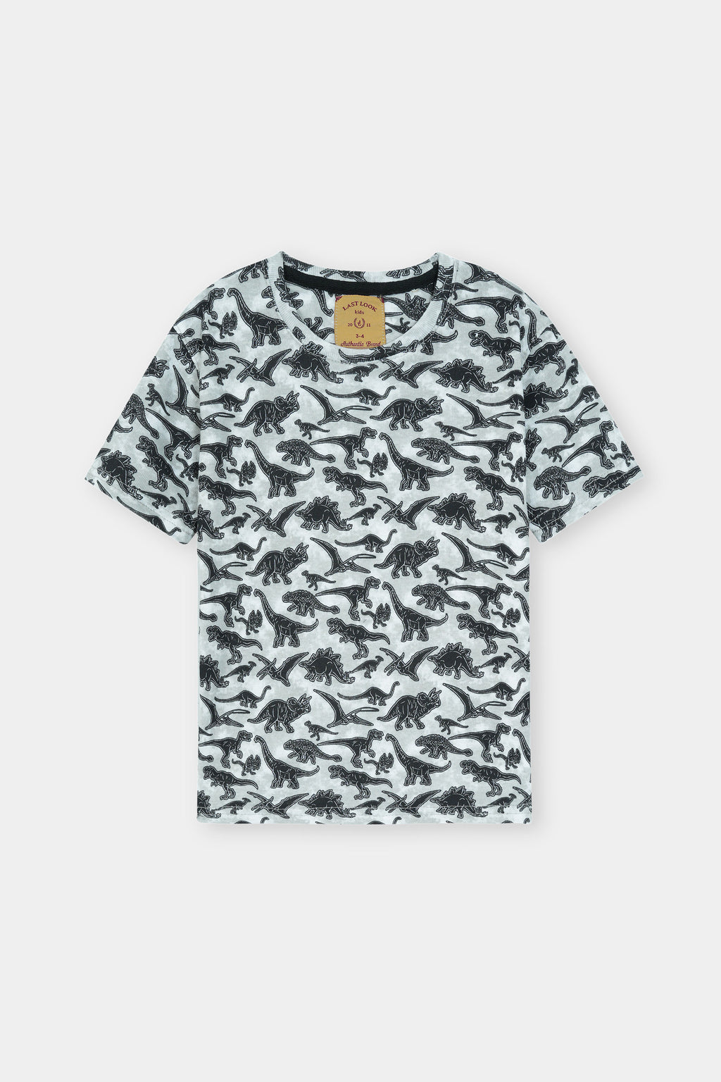 Black Dinosaur Niker Suit Boys