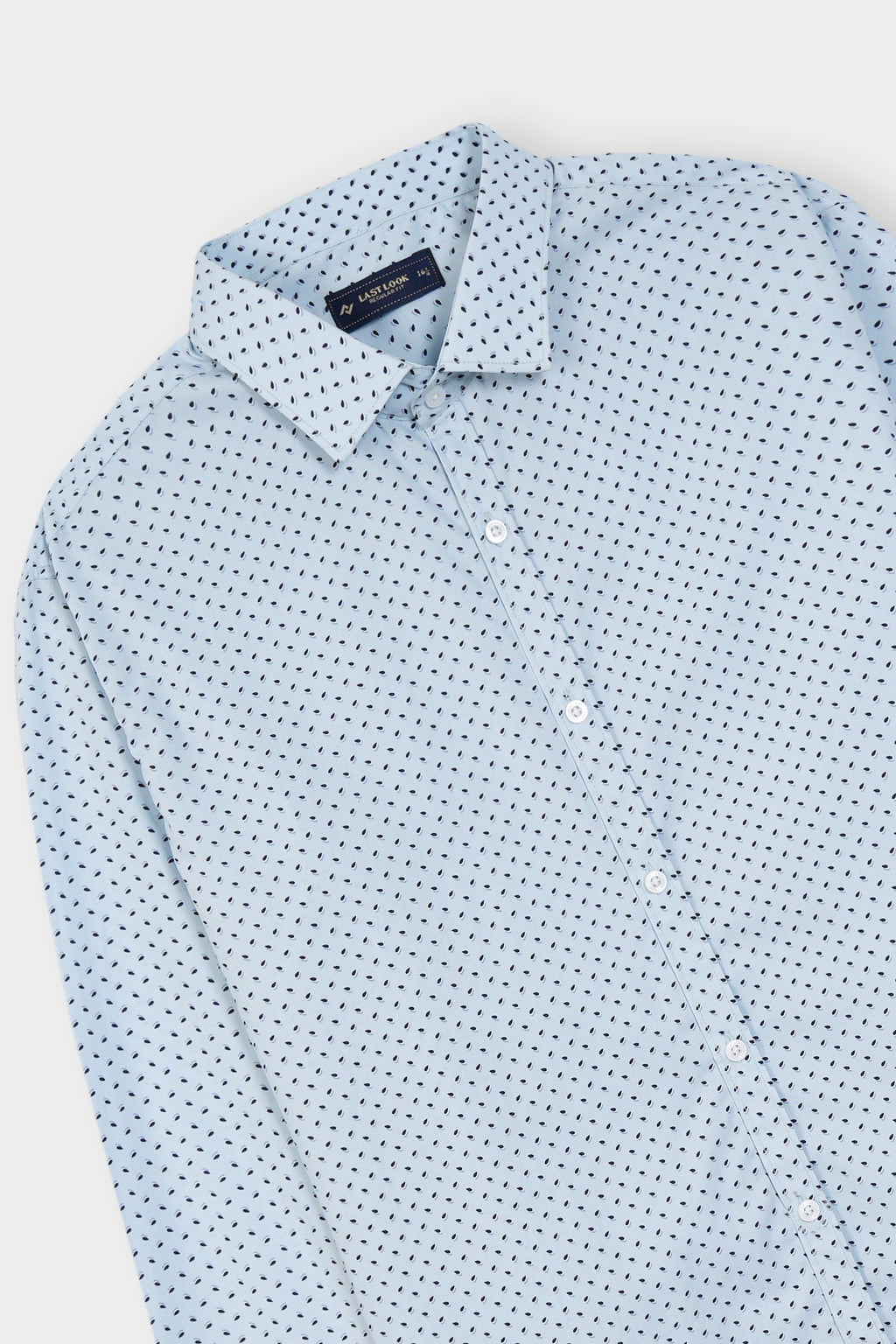 Sky Blue Dress Shirt Men