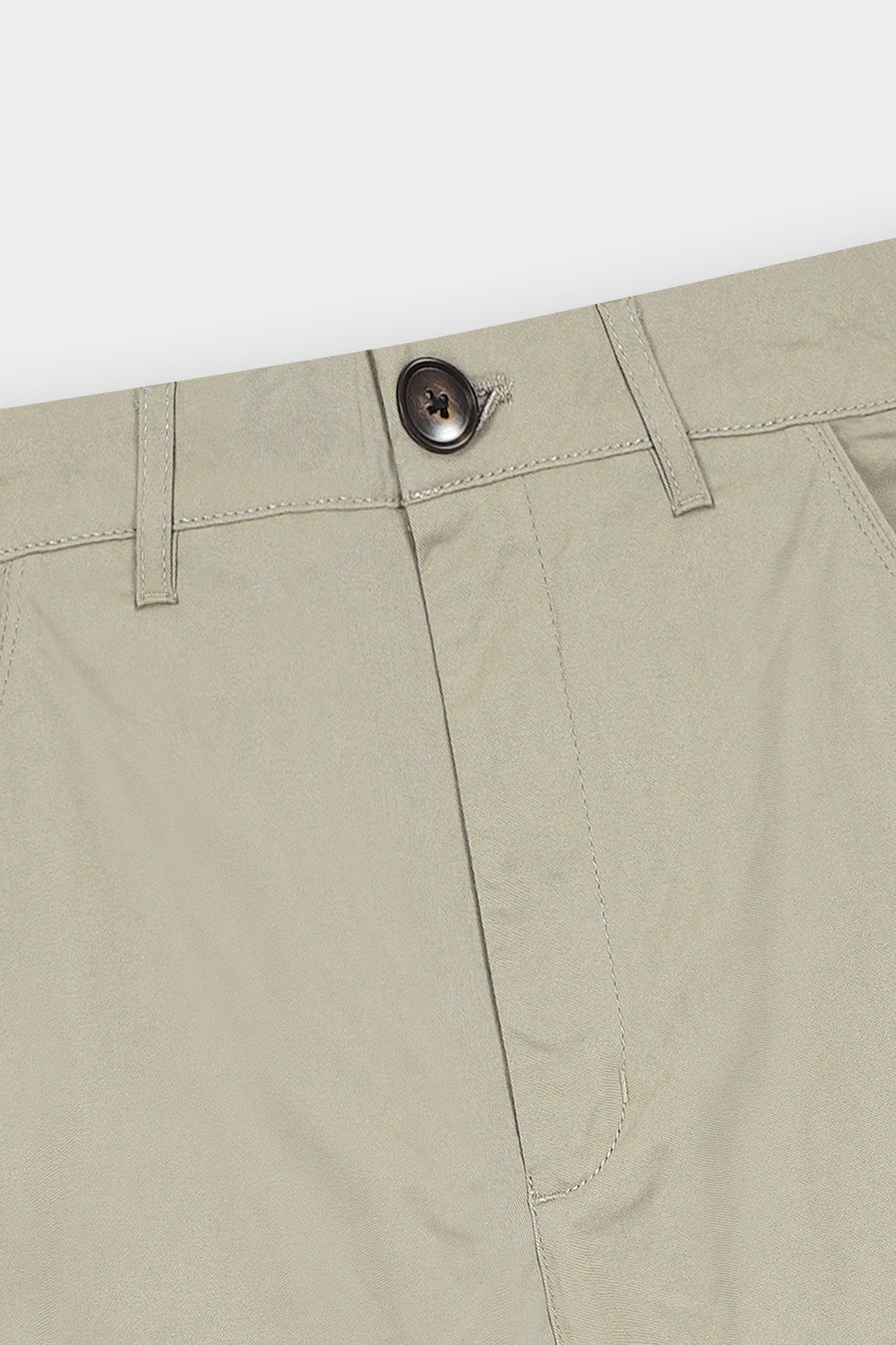 Beige Cotton Pant