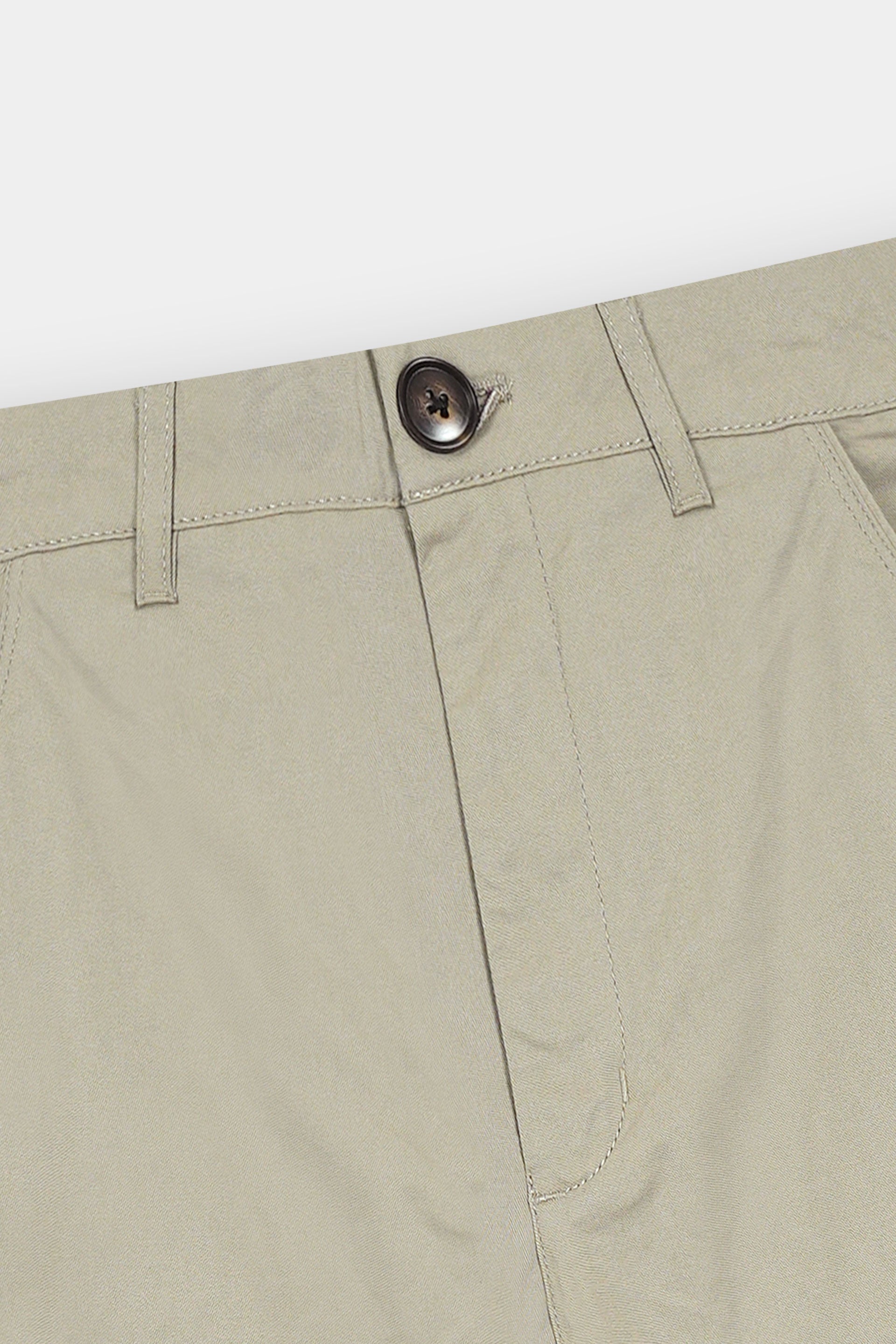 Beige Cotton Pant