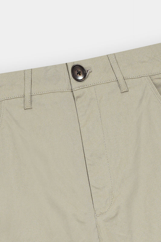 Beige Cotton Pant