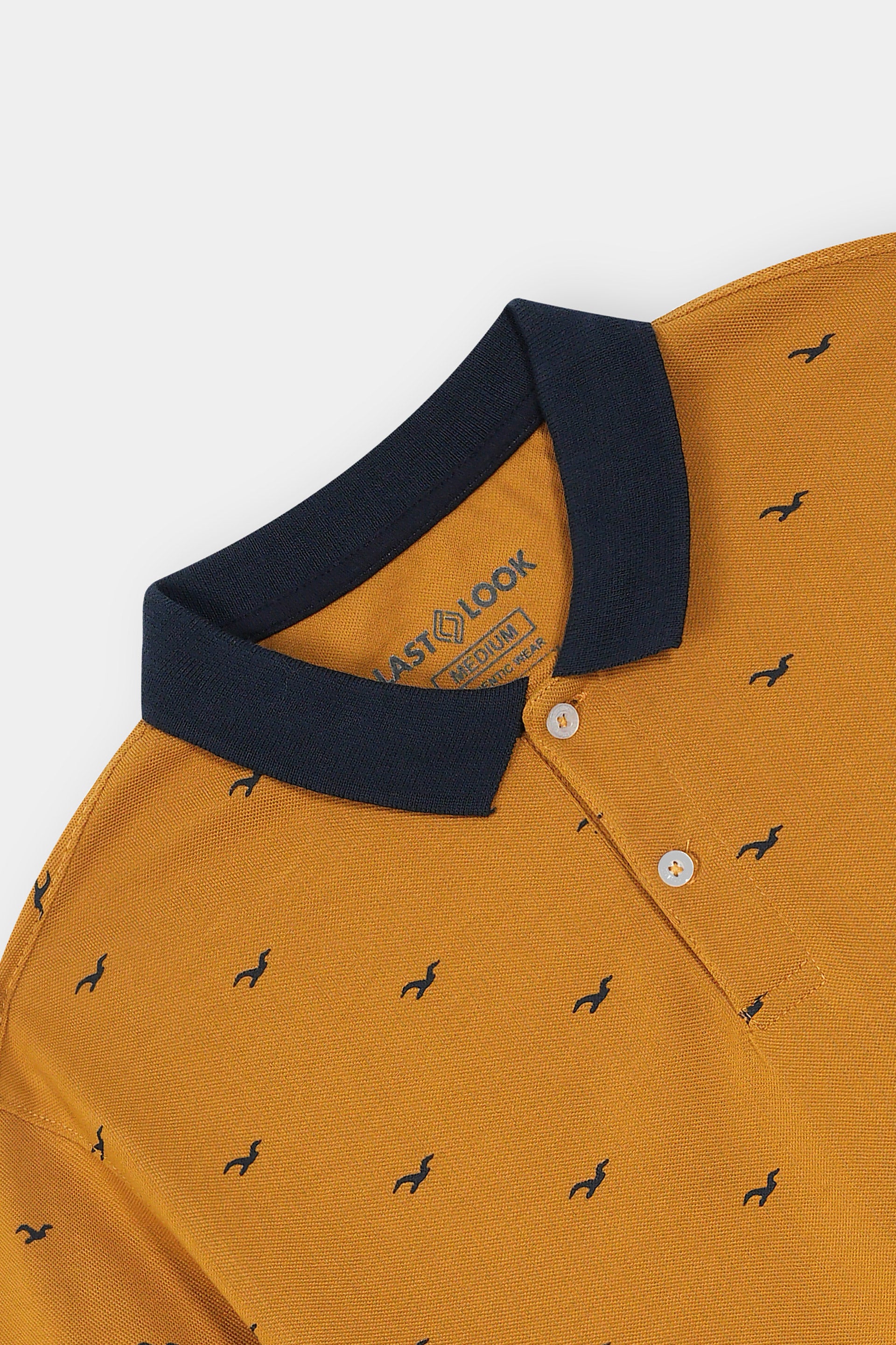 Yellow Polo Shirt Men
