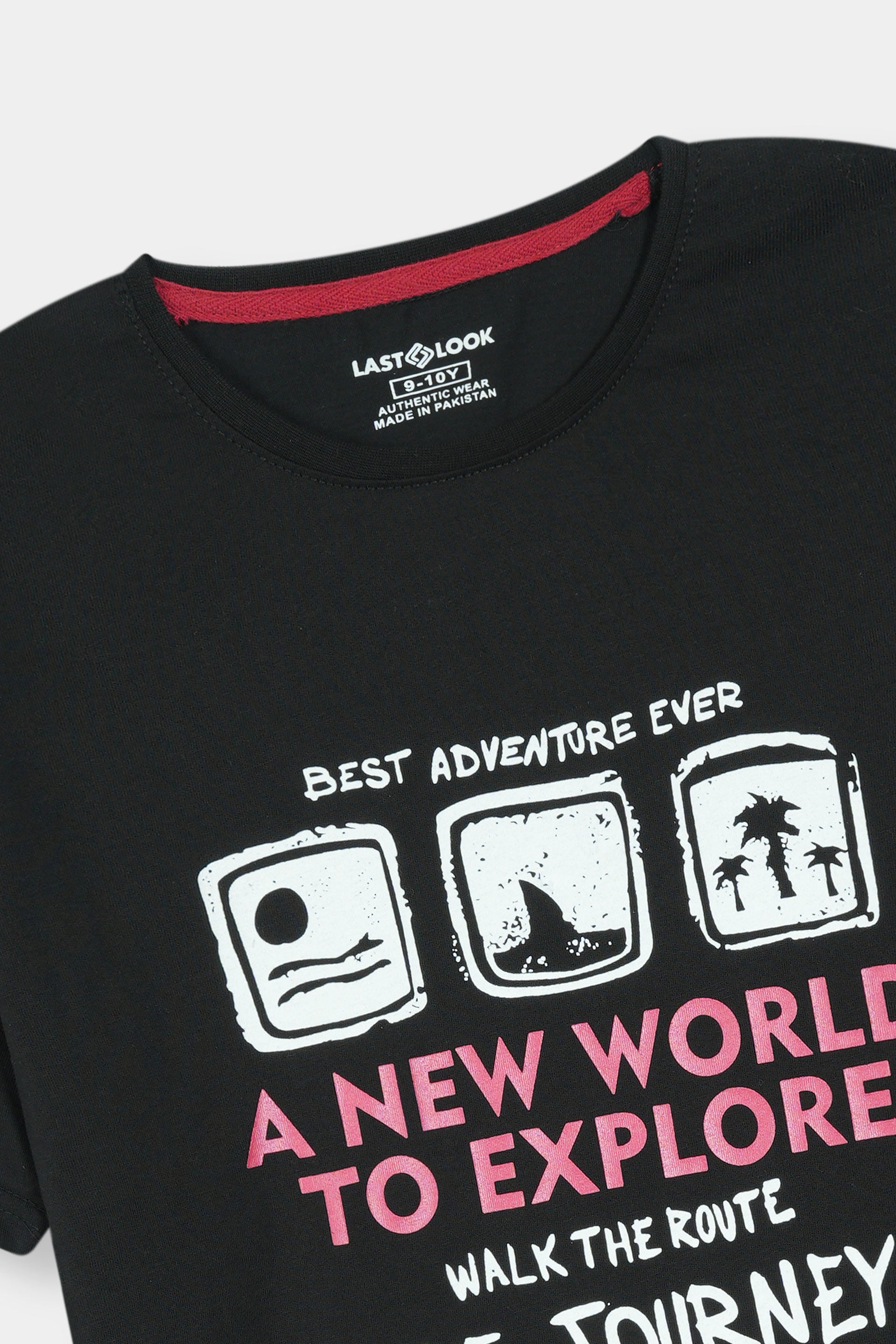 Black T-Shirt Boys