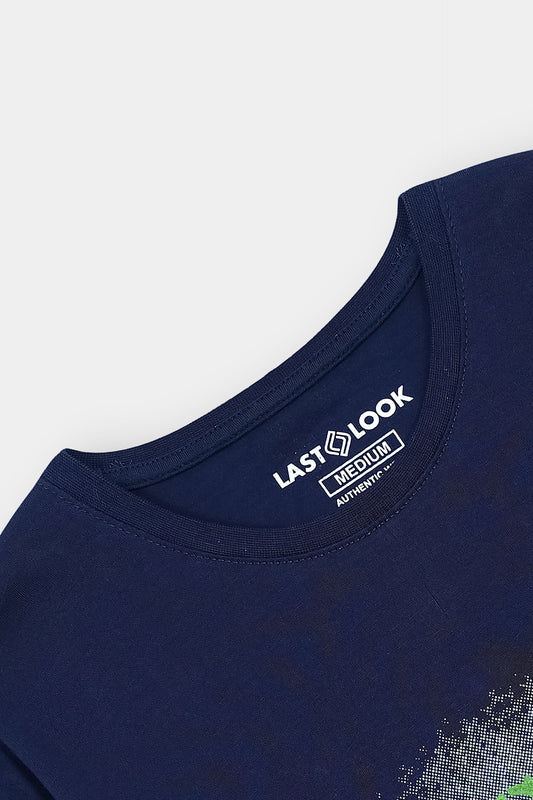 Navy T-Shirt Men
