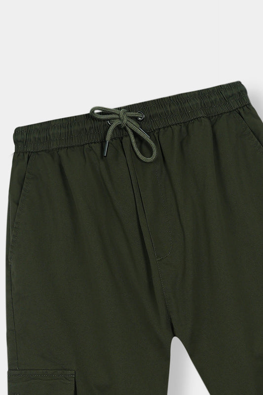 Bottle Green Trouser Men