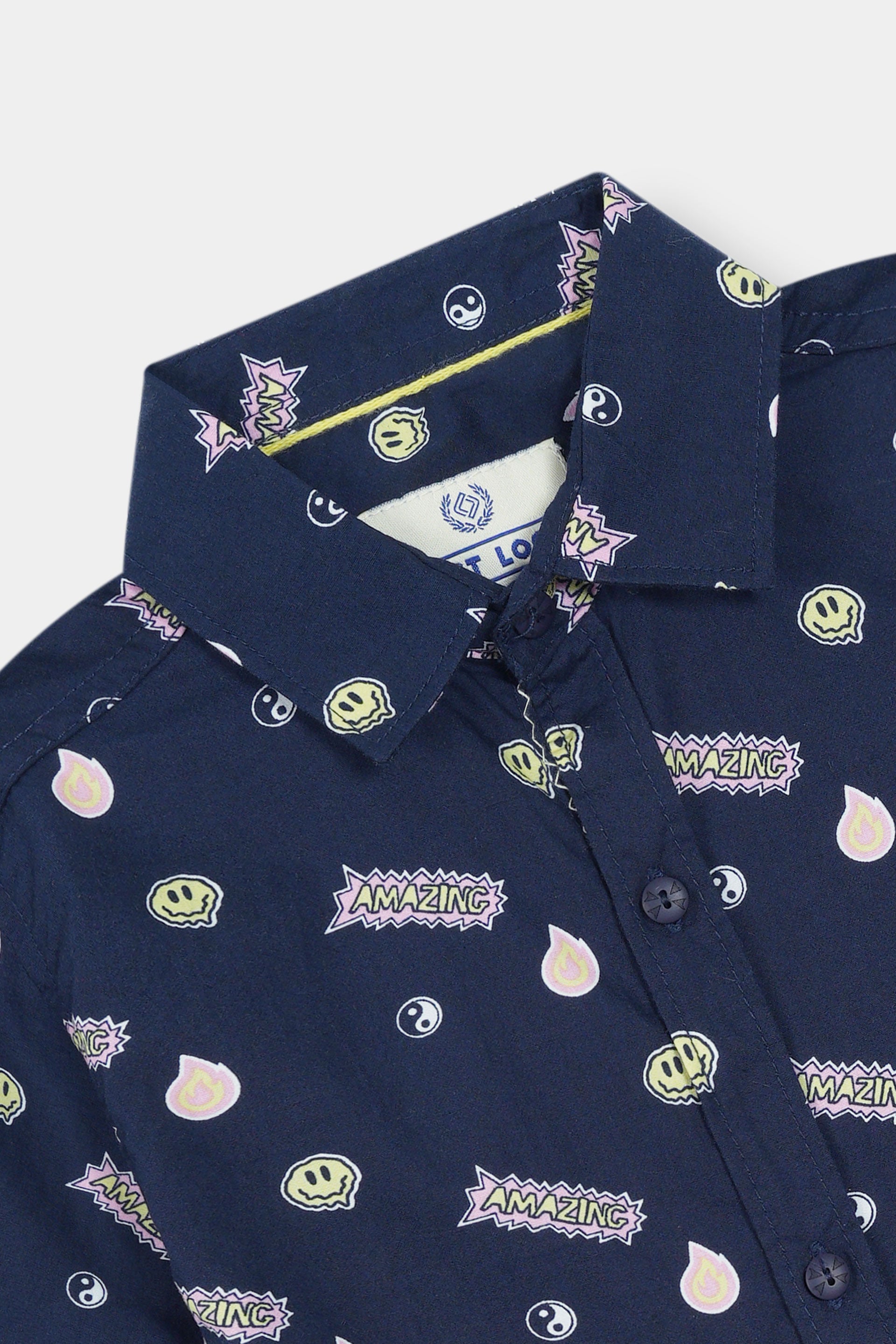 Navy Casual Shirt Boys