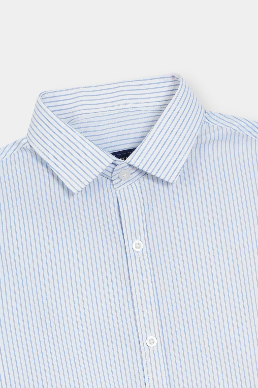 White Causal Dress Shirt Men