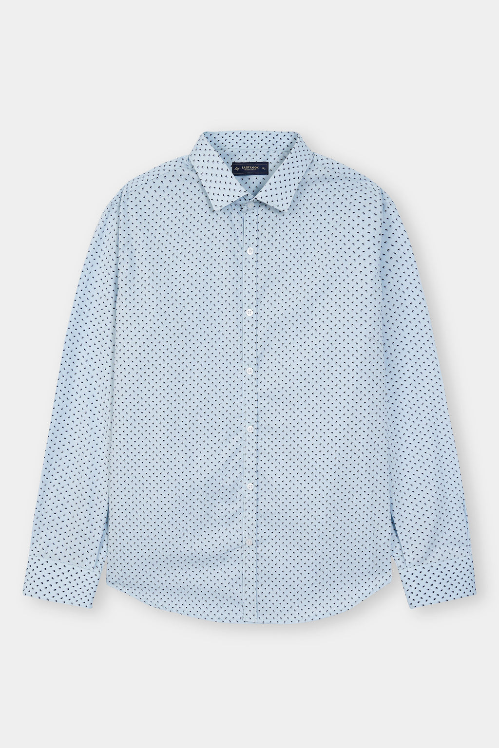 Sky Blue Dress Shirt Men