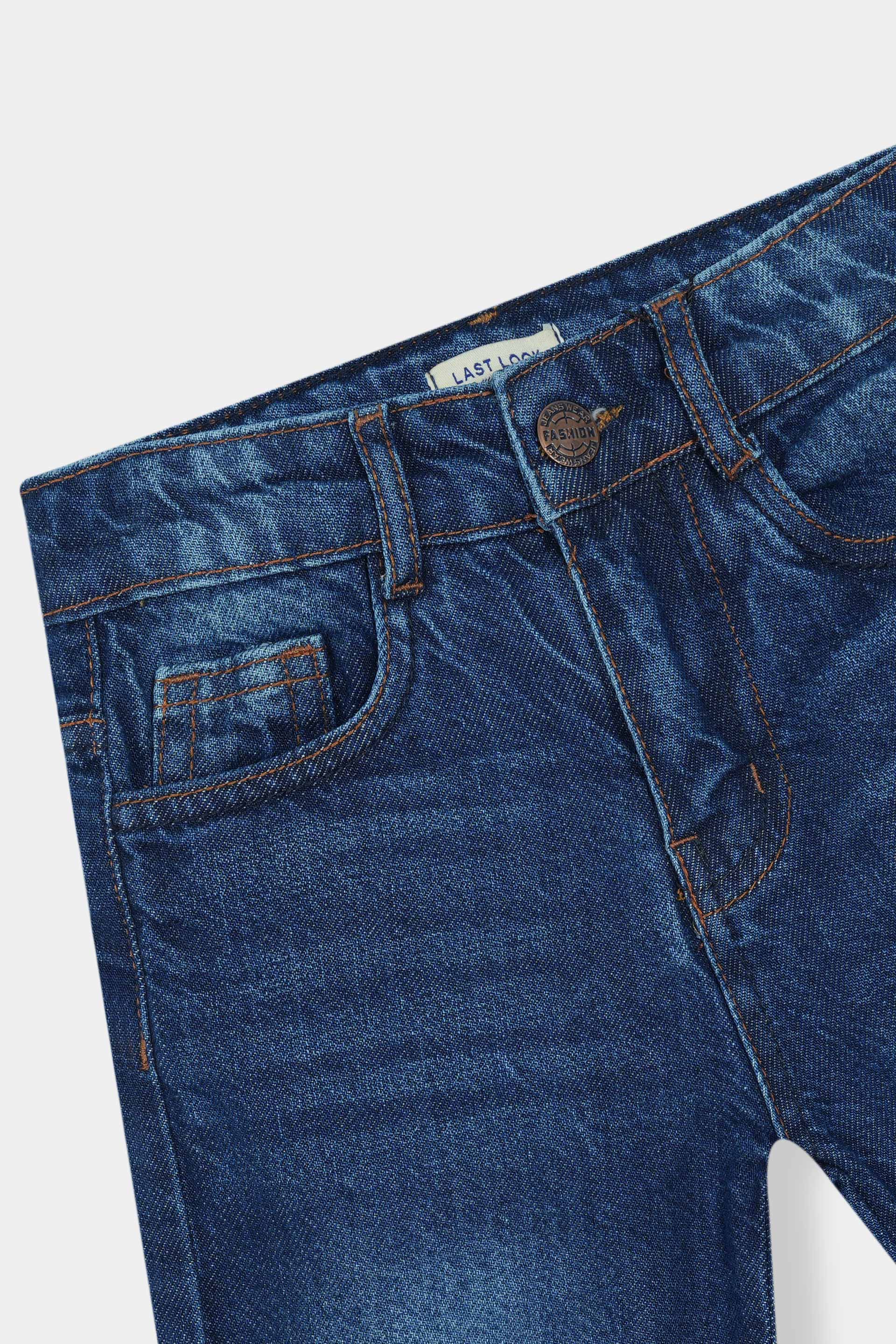 Blue Denim Jeans Short Boys