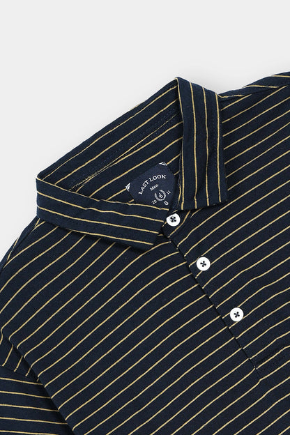 Navy Polo Shirts Men