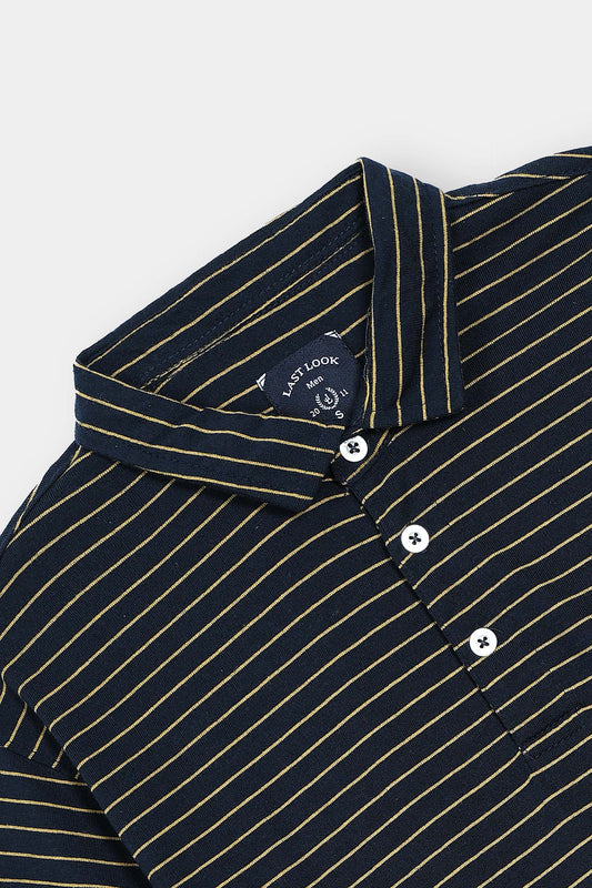Navy Polo Shirts Men