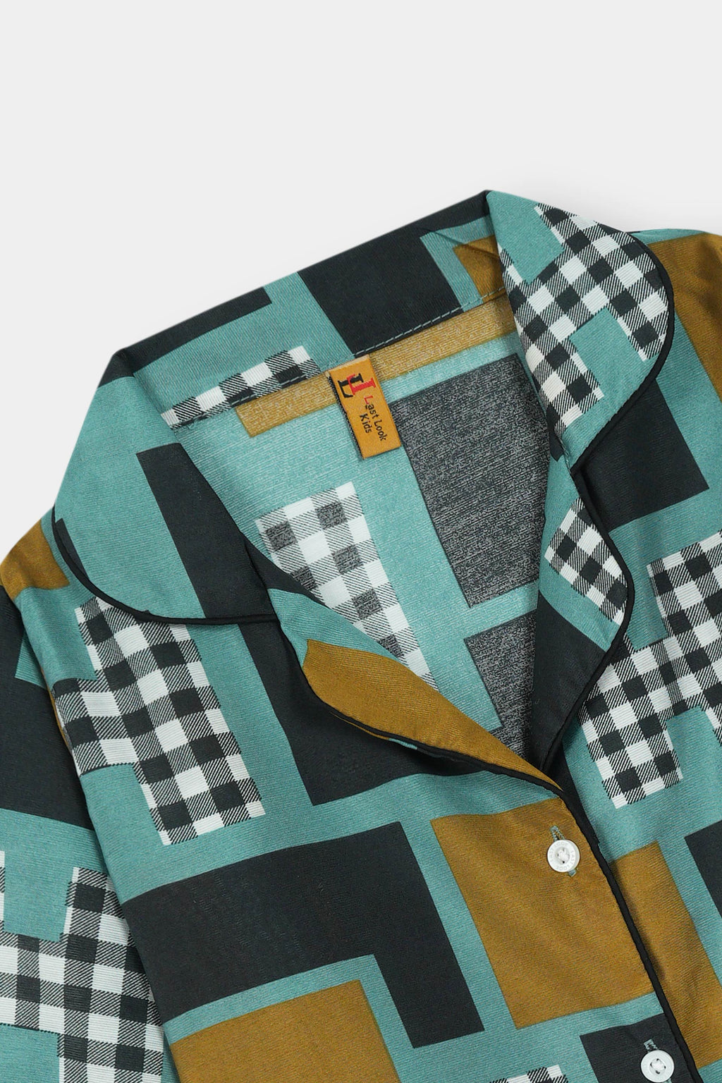 Black Multicolor Niker Suit Boys