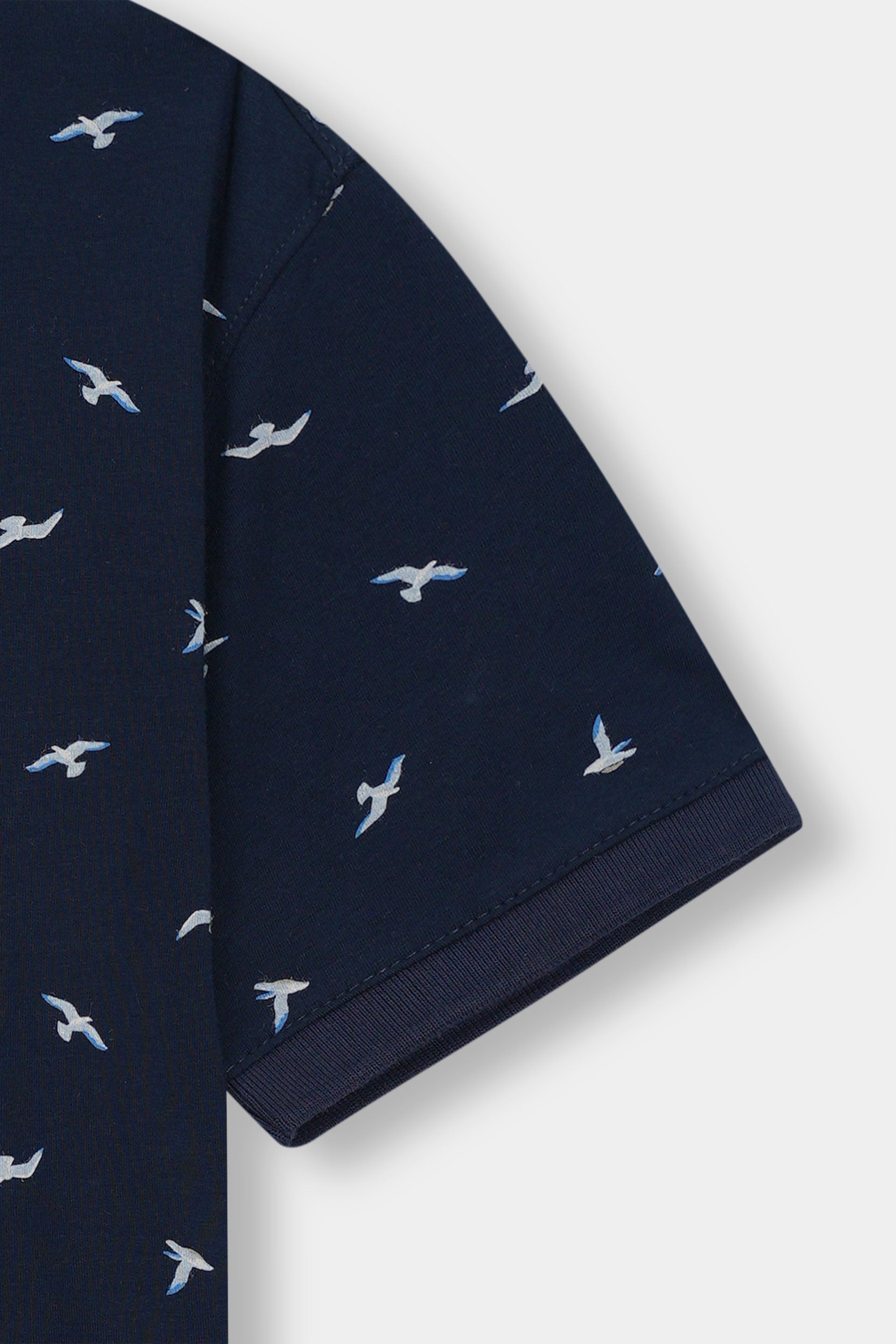 Navy Polo Shirt Men