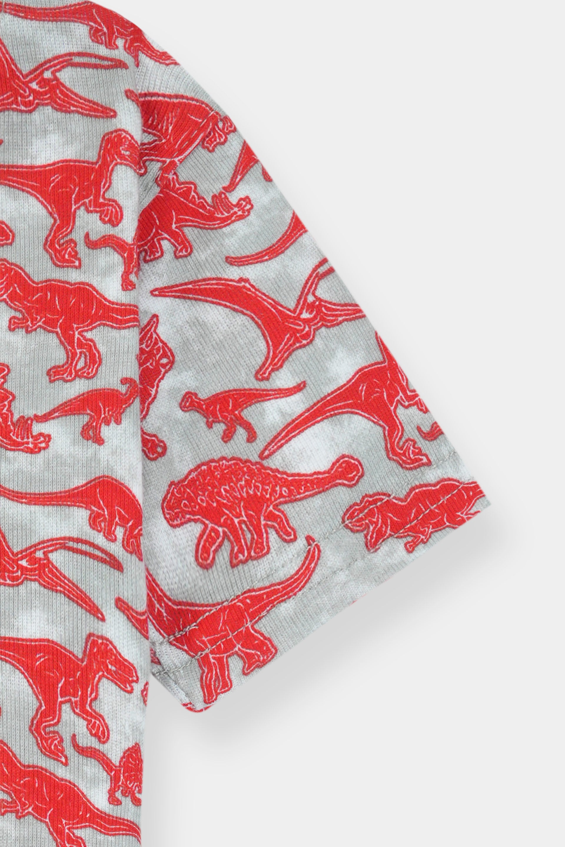 Red Dinosaur Niker Suit Boys