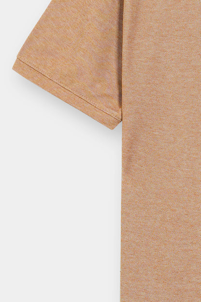 Beige Polo Shirt Men