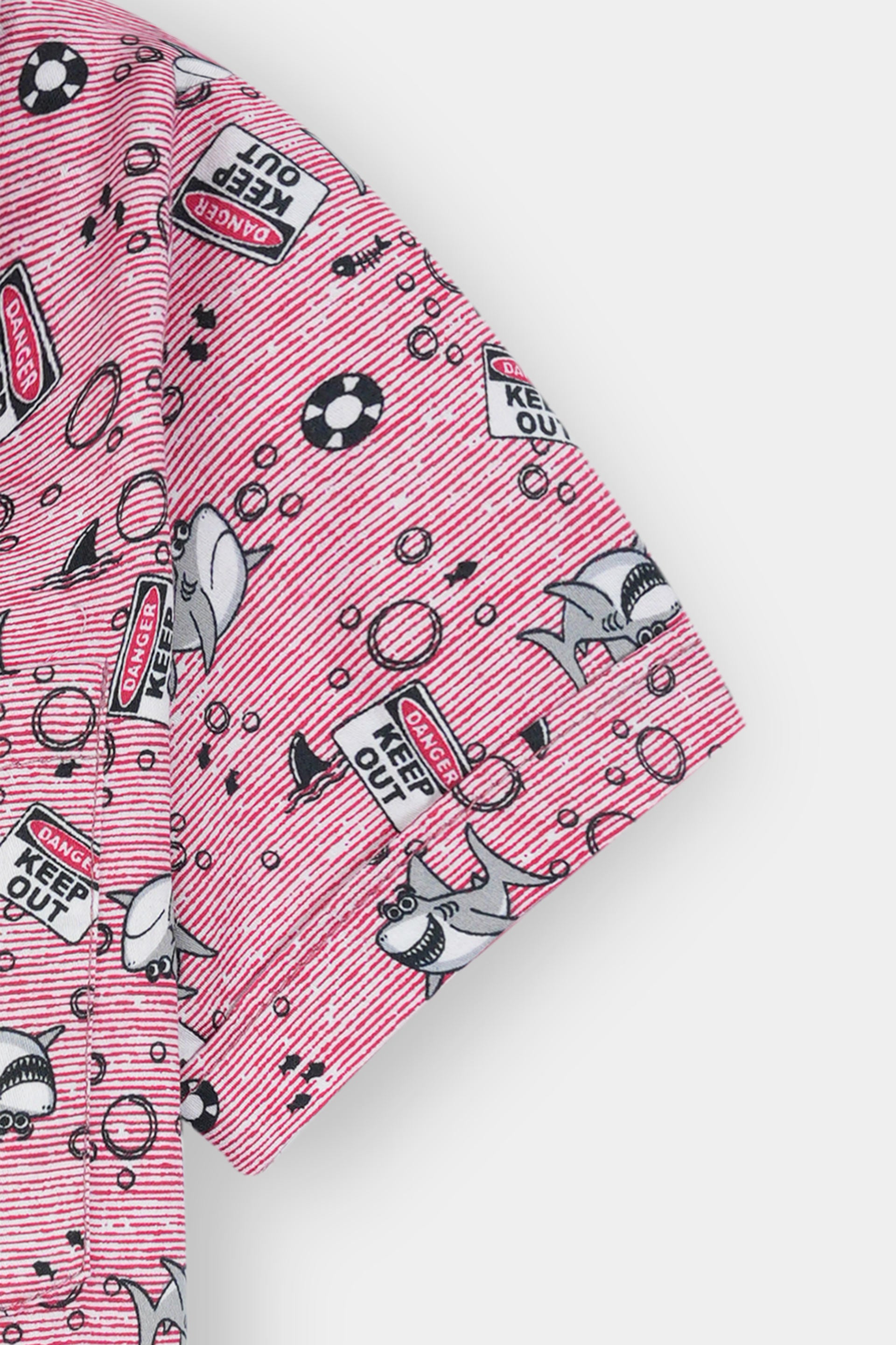 Pink Shark Niker Suit Boys