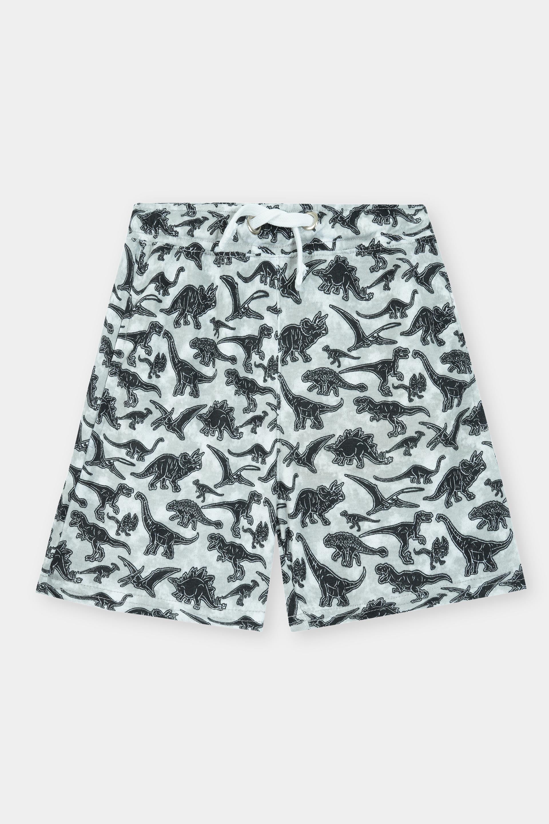 Black Dinosaur Niker Suit Boys