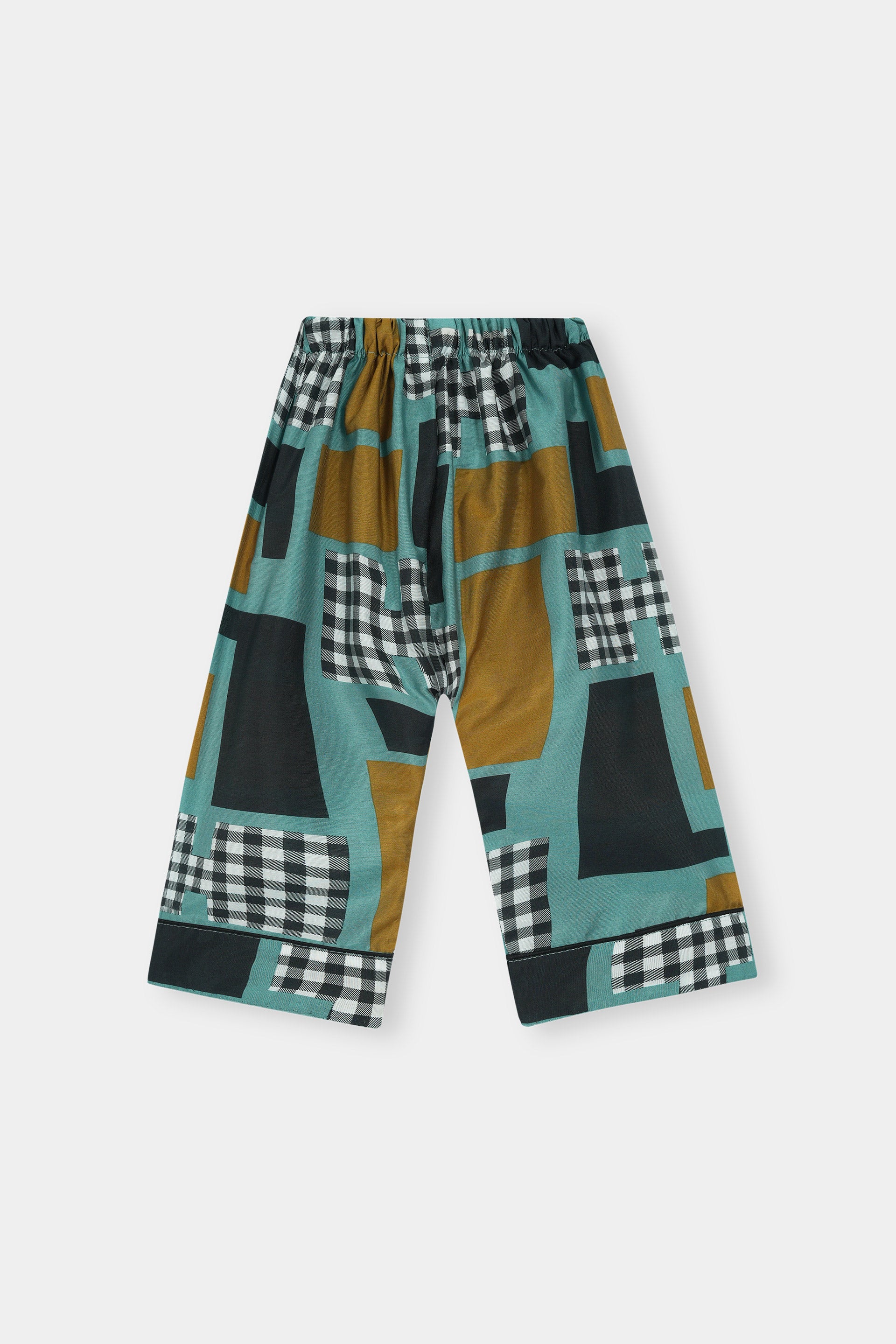 Black Multicolor Niker Suit Boys