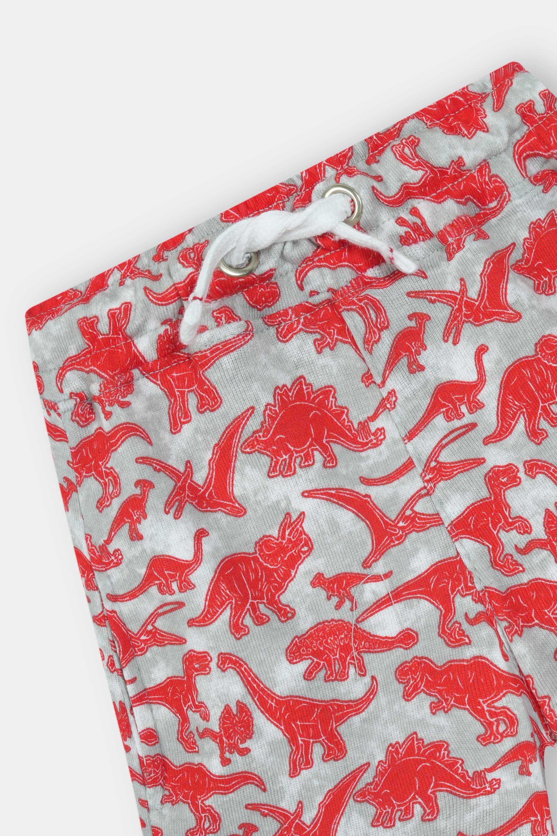 Red Dinosaur Niker Suit Boys