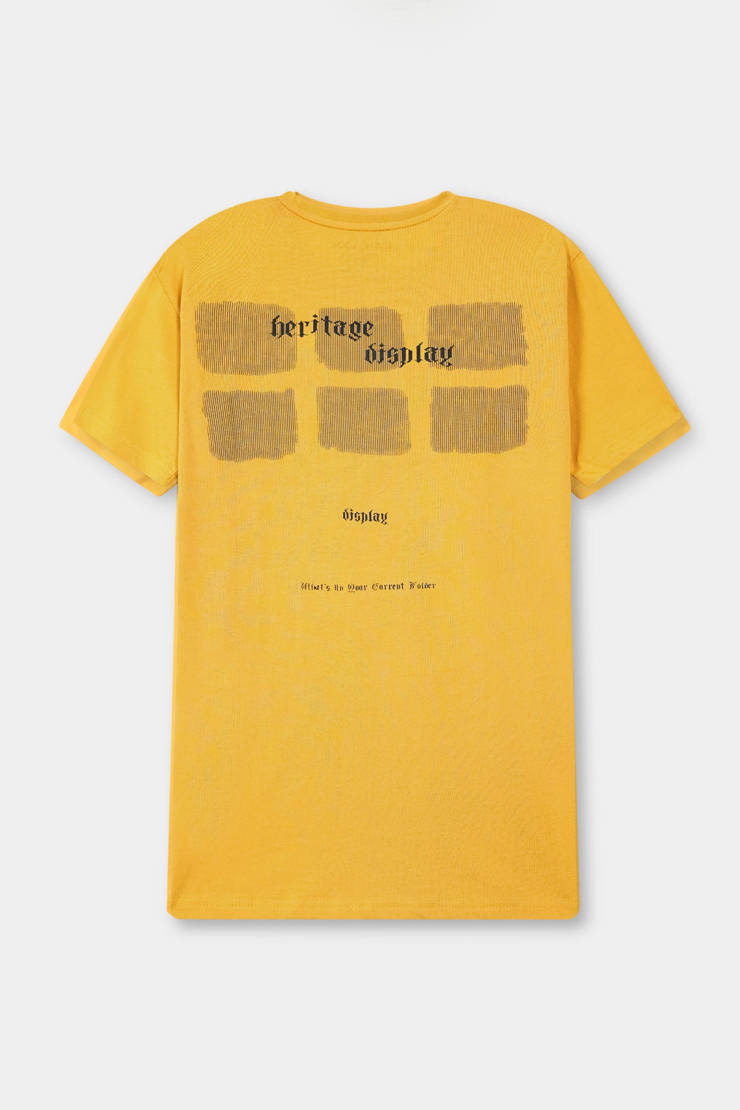 Yellow T-Shirt Men