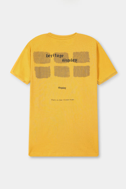 Yellow T-Shirt Men