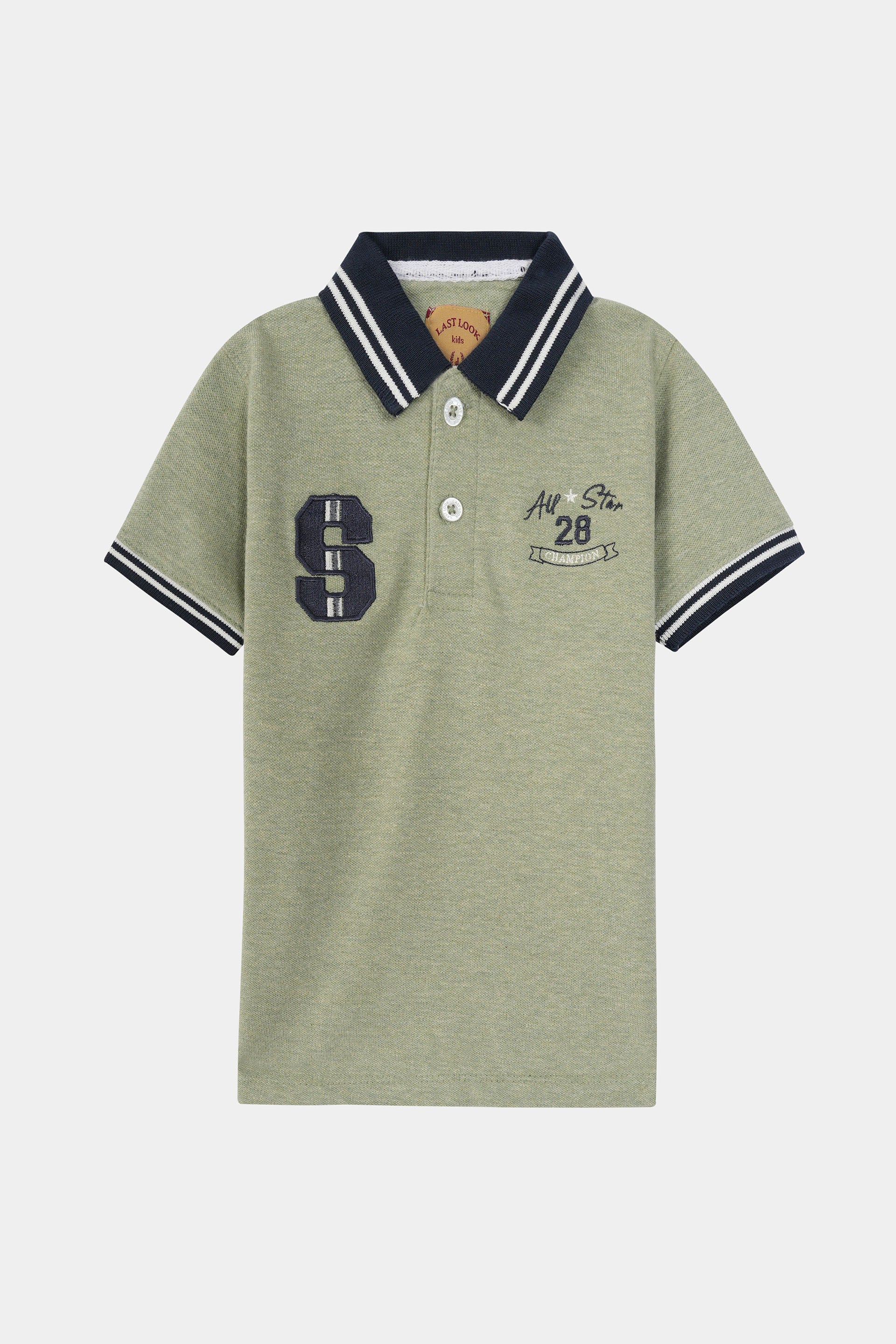Light Green Polo Shirt Boys
