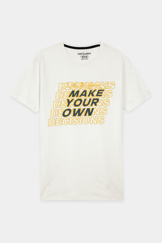 White T-Shirt Men