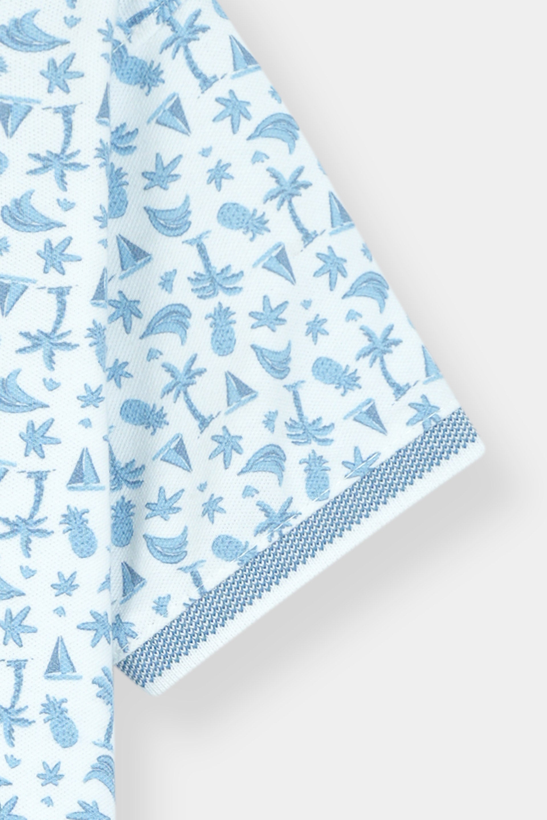 Sky Blue Polo Shirt Boys
