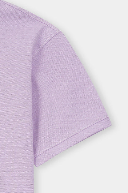 Purple Polo Shirt Men