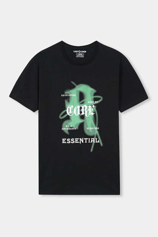 Black T-Shirt Men