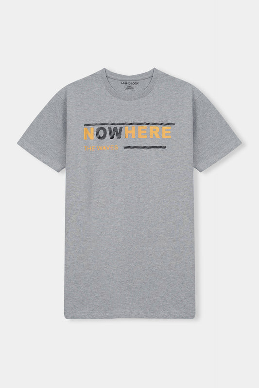 Grey T-Shirt Men