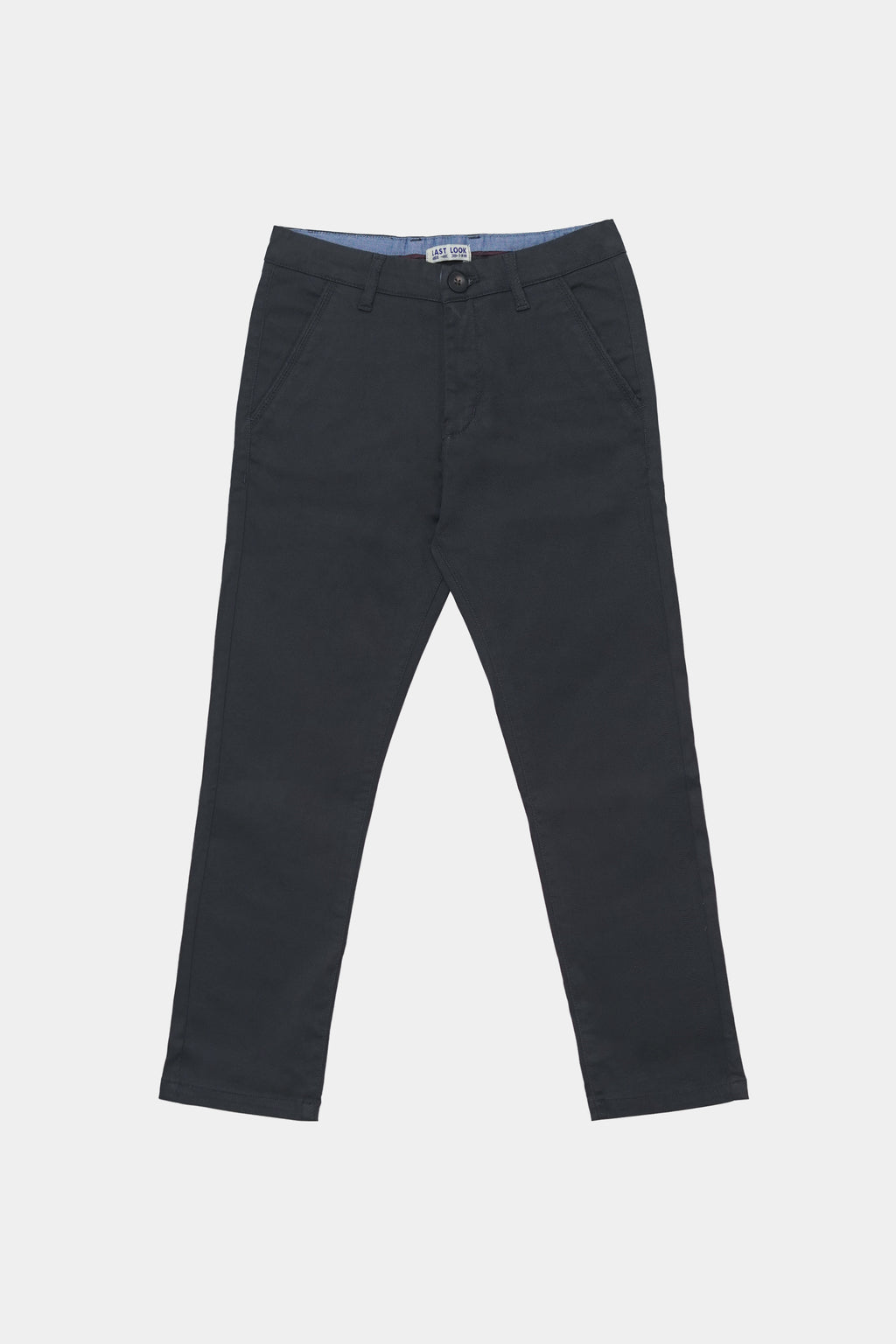 Charcoal Grey Cotton Pant Men