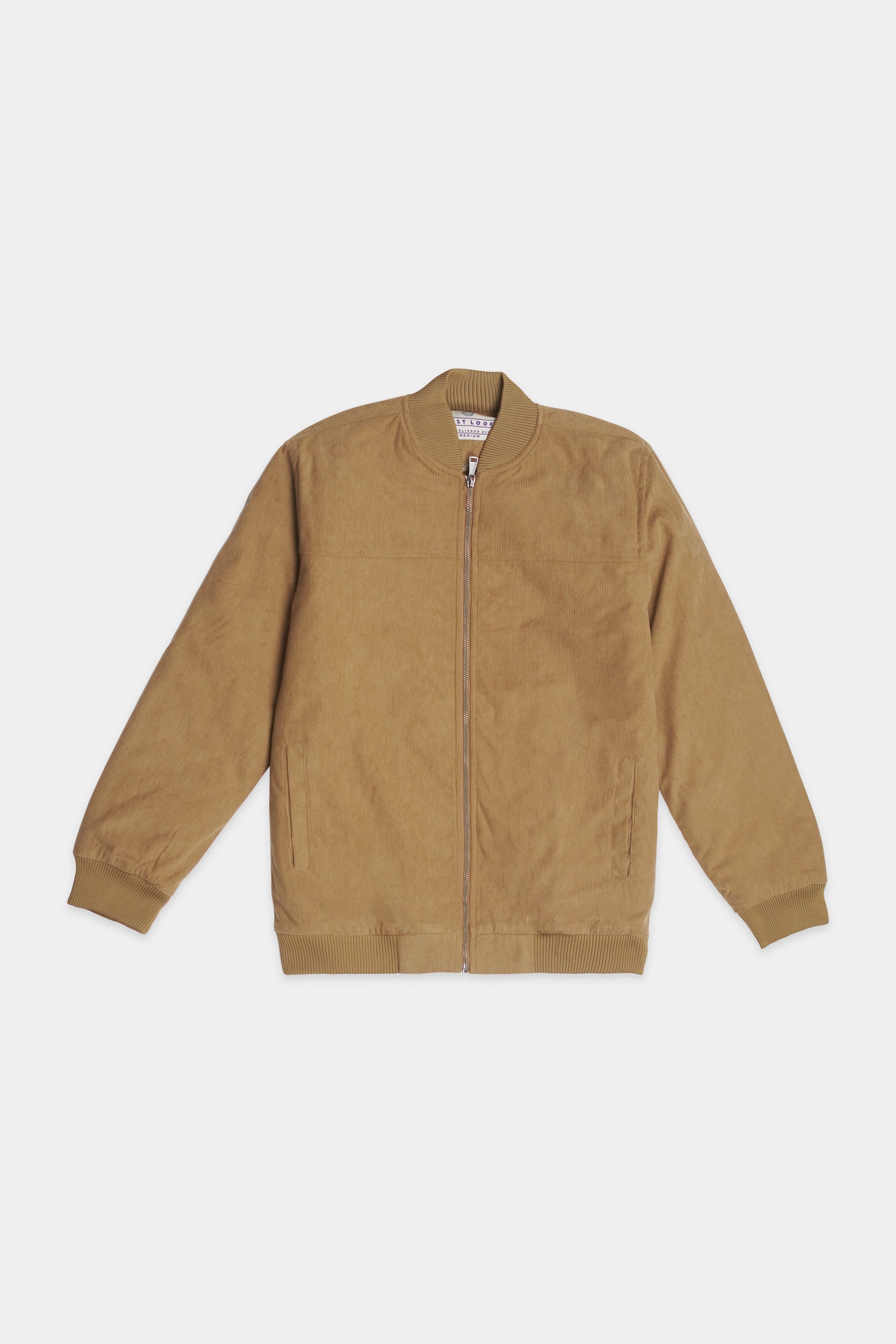 Camel Men Suede Jacket