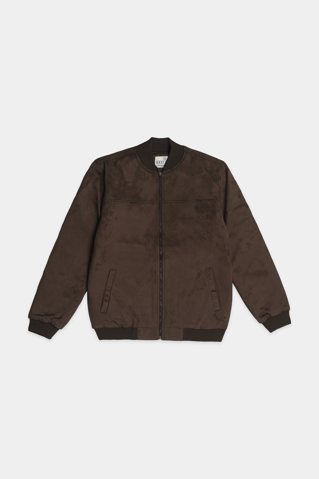 Brown Men Suede Jacket