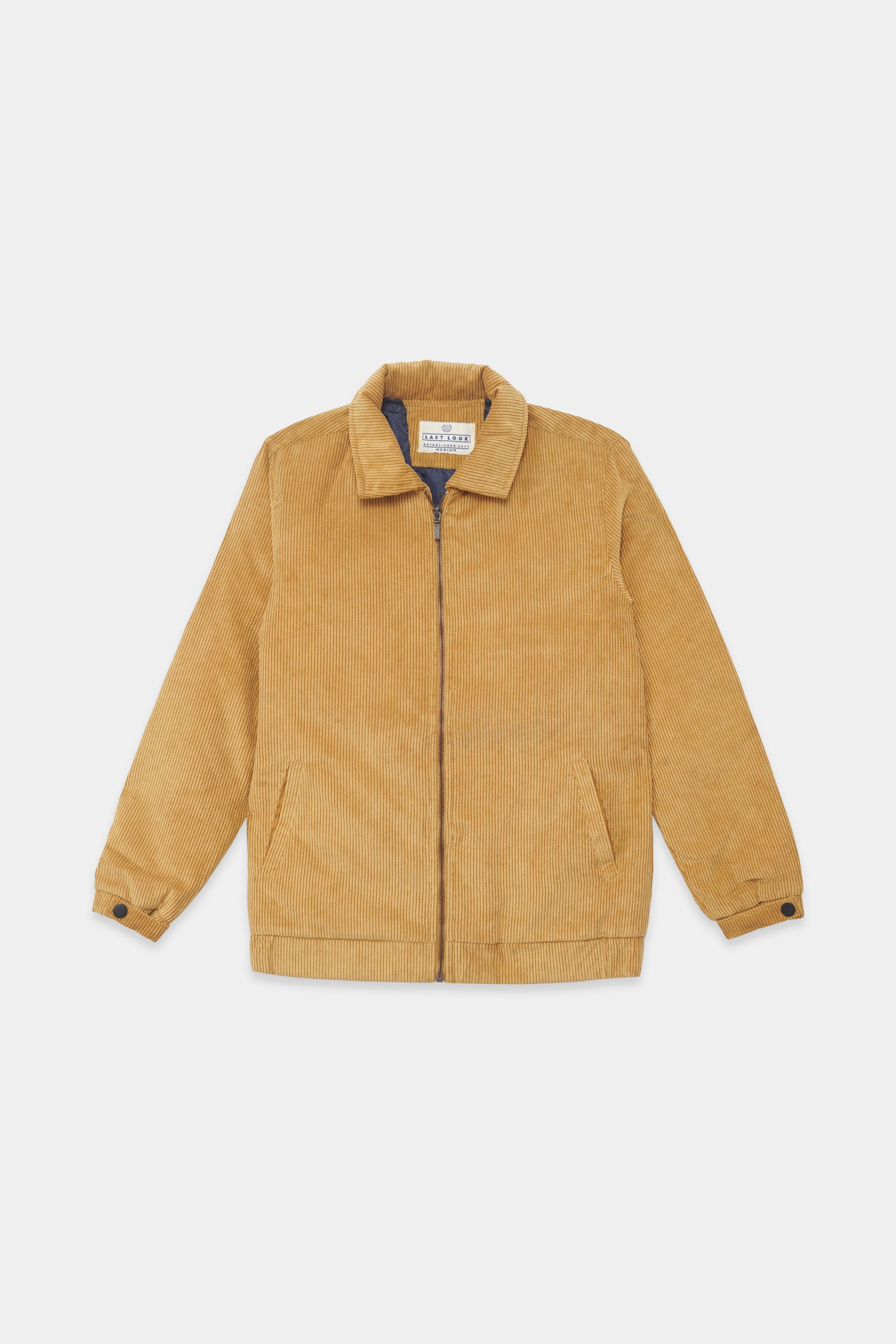 Mustard Men Suede Jacket