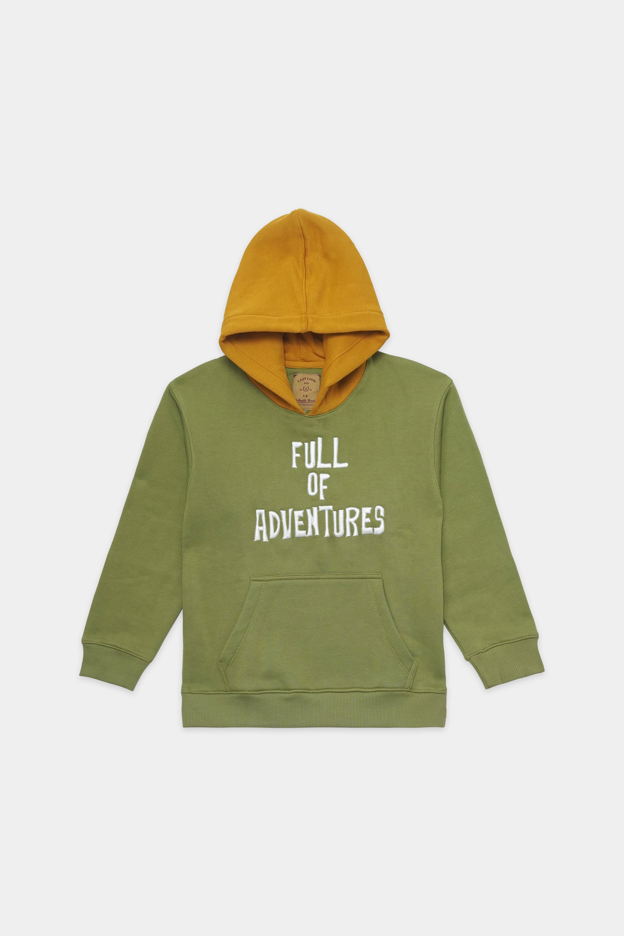 Green & Yellow Hoodie Boys