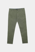 Olive Cotton Pant Men
